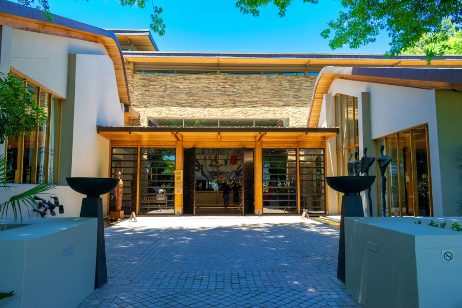 Delaire Graff Wine Estate - Cape Town - Entrance to Foyer | Venue Photography by Lycona Photography | Durban & Cape Town | Call: +27 83 246 5949