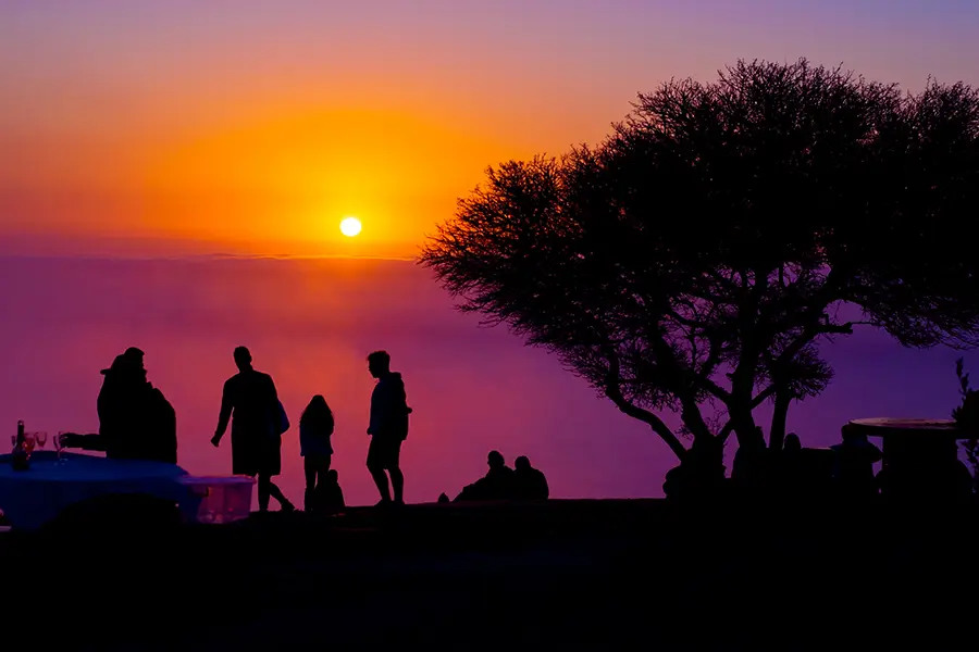 Travel & Holiday Photography in Cape Town | Sunset Hues from Signal Hill, Cape Town