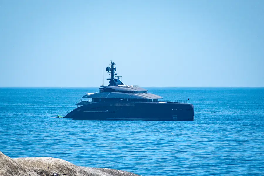 Luxury Yacht or Boat Photography in Cape Town by Lycona Photography